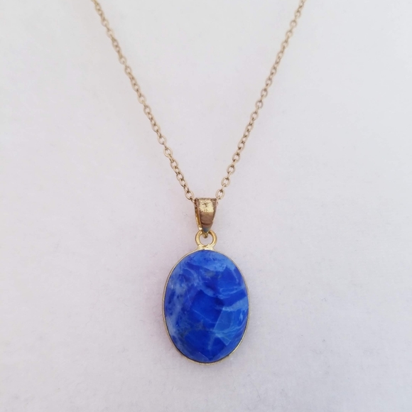 PANACEA Multi-Layered Pendant Necklace - Picture 5 of 8